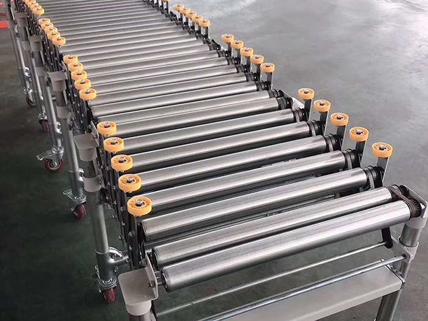 塔城動力/無動力伸縮式輥道輸送機